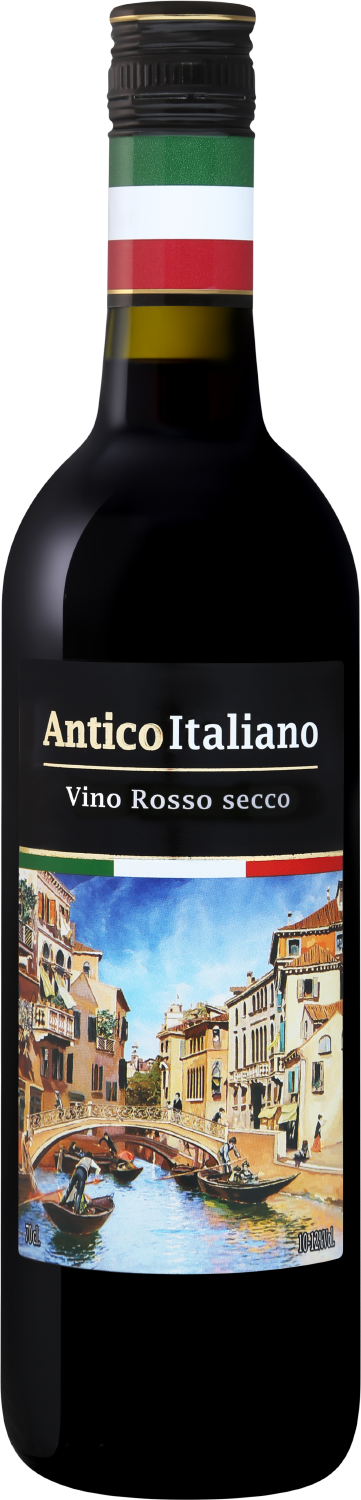 Вино Красное Сухое Antico Italiano Rosso Secco 0,7 л фото