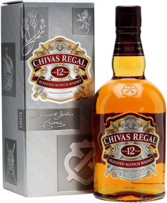 Виски Chivas Regal 12 YO in gift box 0,5 л фото