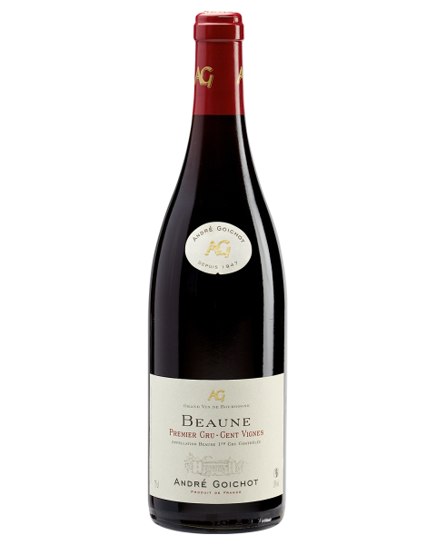 Вино Красное Сухое Andre Goichot Beaune Premier Cru Cent Vignes 2017 0,75 л фото