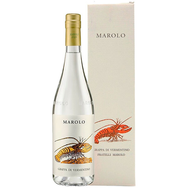 Граппа Marolo Grappa di Vermentino in gift box 0,70 л фото