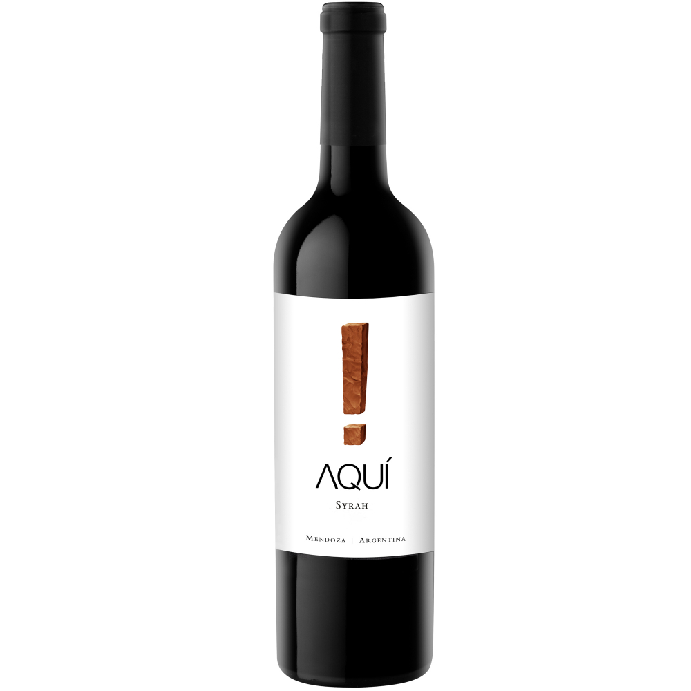 Вино Красное Сухое Aqui Syrah 0,75 л фото