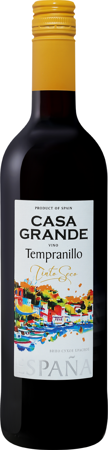 Вино Красное Сухое Casa Grande Tempranillo 0,75 л фото