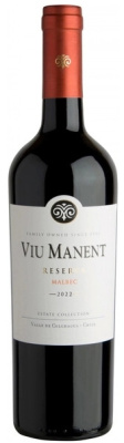Вино Красное Сухое Viu Manent Estate Collection Reserva Malbec Colchagua Valley 2022 0,75 л фото