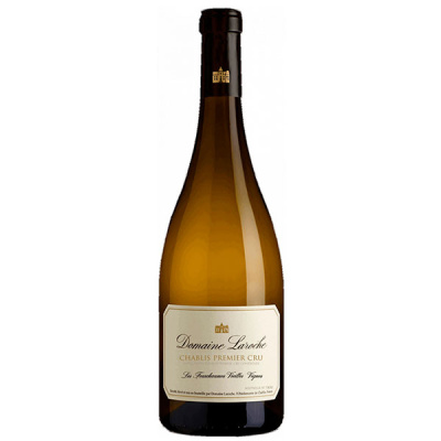 Вино Белое Сухое Domaine Laroche Chablis 1-er Cru Les Fourchaumes Vieilles Vignes 2018 0,75 л фото