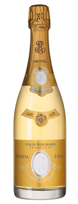 Вино игристое Белое Брют Louis Roederer Cristal Brut Champagne 2015 0,75 л фото
