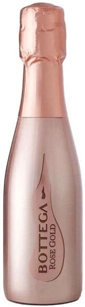 Вино игристое Розовое Брют Bottega Rose Gold Prosecco Brut 0,2 л фото