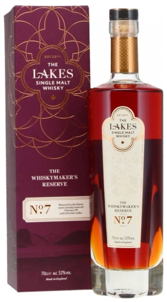 Виски The Lakes The Whiskymaker's Reserve № 7 Single Malt in gift box 0,7 л фото
