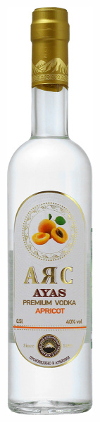 Водка Ayas Apricot 0,5 л фото