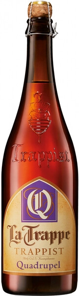 Пиво La Trappe Quadrupel 0,75 л фото