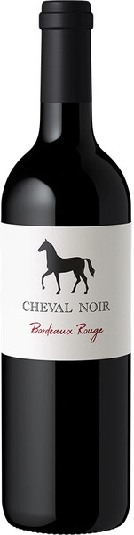 Вино Красное Сухое Mahler-Besse Cheval Noir Bordeaux Rouge 2023 0,75 л фото