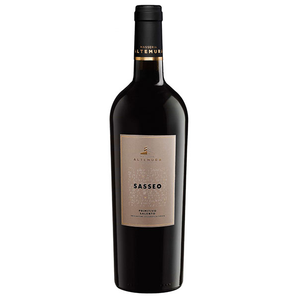 Вино Красное Полусухое Altemura Sasseo Primitivo Salento 2020 0,75 л фото