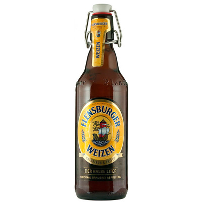 Пиво Flensburger Weizen 0,50 л фото