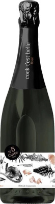 Вино игристое Розовое Экстра Брют Cock t'est belle Cuvee №5 Rose 2019 1,5 л фото