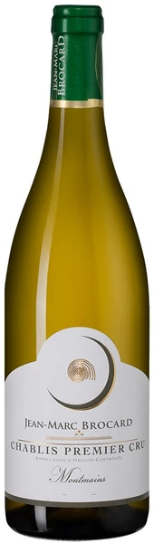 Вино Белое Сухое Jean-Marc Brocard Chablis Premier Cru Montmains 2023 0,75 л фото