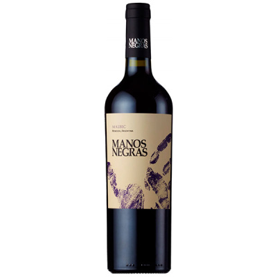 Вино Красное Сухое Manos Negras Malbec Mendoza 2021 0,75 л фото