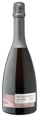 Вино игристое Розовое Экстра Брют Visokiy Bereg Extra Brut Rose 2022 0,75 л фото