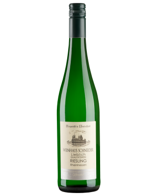 Вино Белое Полусладкое Weinhaus Schneider Riesling 2023 0,75 л фото