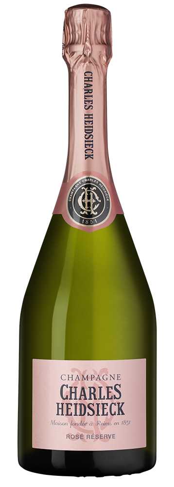 Вино игристое Розовое Брют Charles Heidsieck Rose Reserve Brut Champagne 2019 0,75 л фото