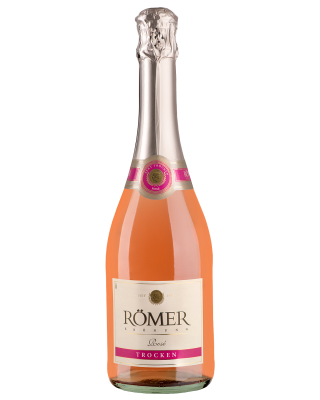 Вино игристое Рёмер Крёнунг Зект Розе Трокен розовое сухое 11% 0,75 л фото