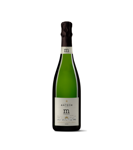 Вино игристое Белое Брют Antech Le Mauzac Blanquette de Limoux Reserve 2021 0,75 л фото