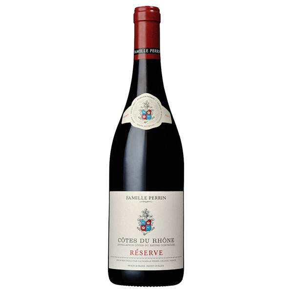 Вино Красное Сухое Famille Perrin Reserve Cotes du Rhone Rouge 2020 0,75 л фото