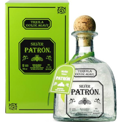 Текила Patron Silver in gift box 0,7 л фото