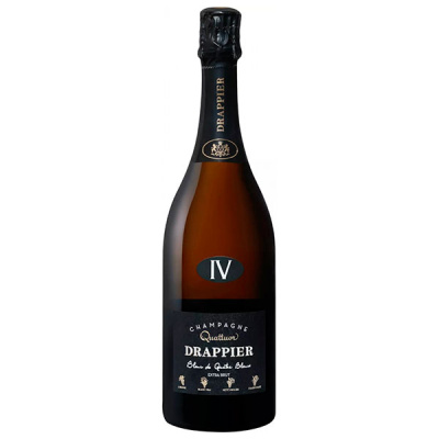 Шампанское Белое Экстра Брют Drappier Quattuor Blanc de Quatre Blancs Extra Brut Champagne 2017 0,75 л фото