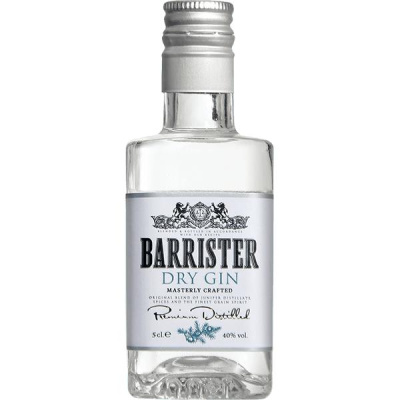Джин Barrister Dry Gin 0,05 л фото
