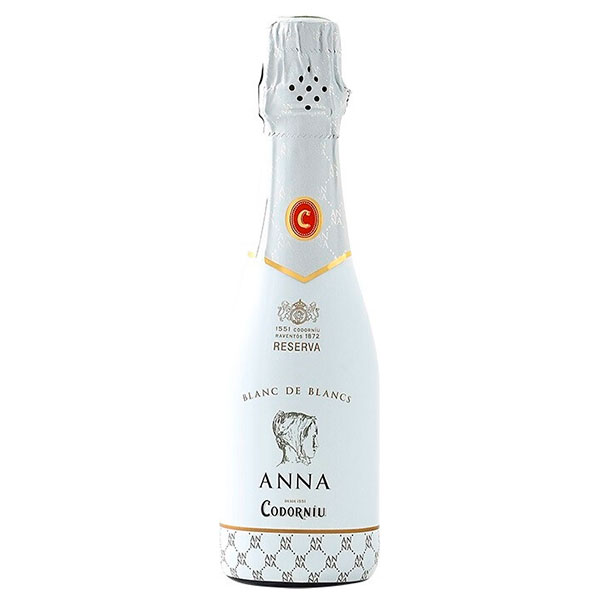Вино игристое Белое Брют Codorniu Anna Blanc de Blancs Reserva Cava 0,375 л фото