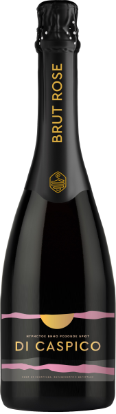 Вино игристое Розовое Брют Di Caspico Rose Brut 2023 0,75 л фото