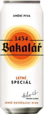 Пиво Светлое Bakalar Letni Special in can 0,5 л фото
