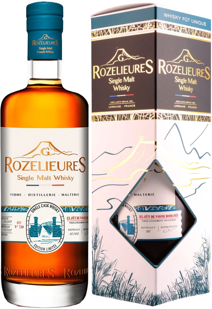 Виски Rozelieures Single Cask Vosne Romanee Single Malt in gift box 0,7 л фото