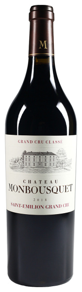 Вино Красное Сухое Chateau Monbousquet Grand Cru Classe Saint-Emilion 2018 0,75 л фото