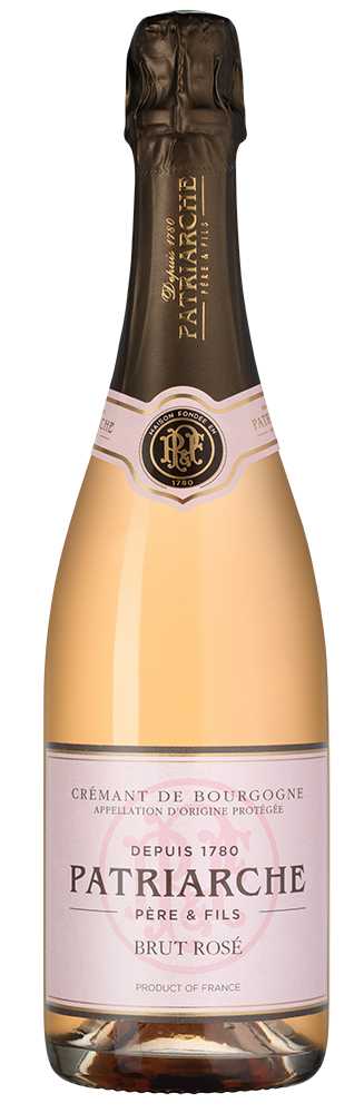 Вино игристое Розовое Брют Patriarche Cremant de Bourgogne Brut Rose 2022 0,75 л фото