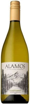 Вино Белое Сухое Alamos Chardonnay Mendoza 2024 0,75 л фото