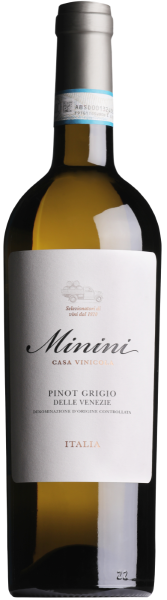 Вино Белое Сухое Minini Pinot Grigio 2025 0,75 л фото