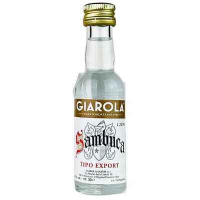 Ликер Giarola Sambuca 0,03 л фото