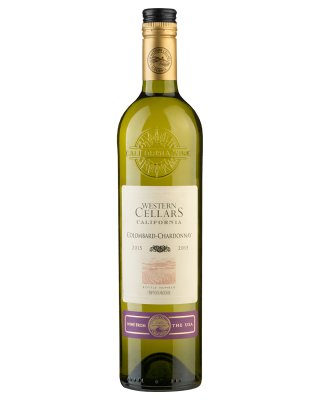 Вино Белое Полусухое Western Cellars Colombar-Chardonnay 2022 0,75 л фото