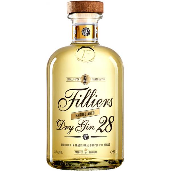 Джин Filliers Dry Gin 28 Barrel Aged 0,5 л фото