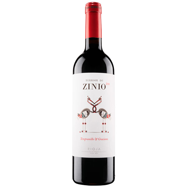 Вино Красное Сухое Zinio 200 Rioja 2020 0,75 л фото