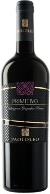 Вино Красное Сухое Paolo Leo Primitivo Salento 2024 0,75 л фото