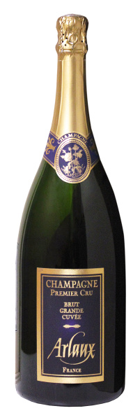 Вино игристое Белое Брют Arlaux Grande Cuvée Premier Cru Brut Champagne 2019 1,5 л фото