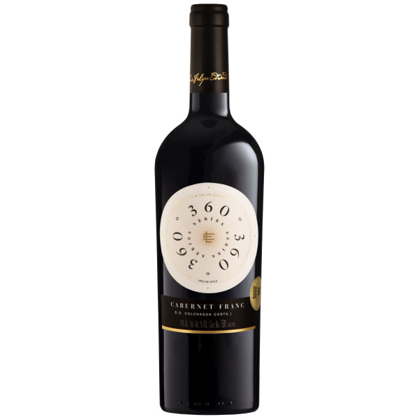 Вино Красное Сухое Luis Felipe Edwards 360° Cabernet Franc Valle de Colchagua 0,75 л фото