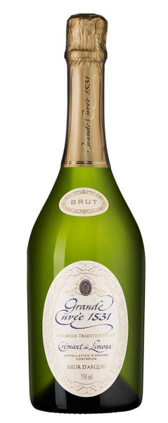Вино игристое Белое Брют Grande Cuvee 1531 Cremant de Limoux NQr 2023 0,75 л фото
