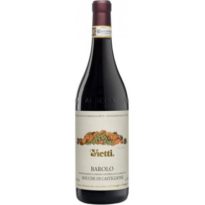 Вино Красное Сухое Vietti Barolo Rocche di Castiglione 2014 0,75 л фото