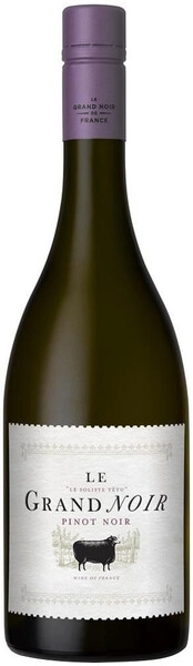 Вино Красное Полусухое Le Grand Noir Pinot Noir Pays d'Oc 2025 0,75 л фото
