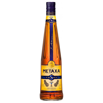 Бренди Metaxa 5 0,70 л фото
