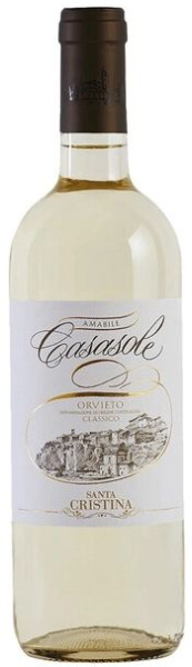 Вино Белое Полусладкое Santa Cristina Casasole Orvieto Classico 2025 0,75 л фото