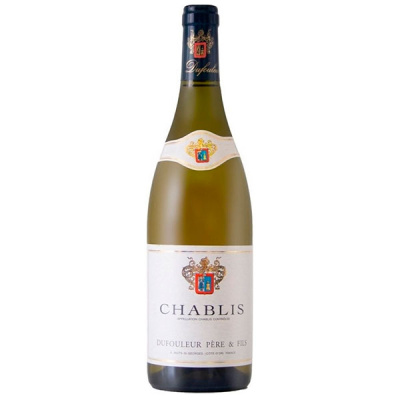 Вино Белое Сухое Dufouleur Pere & Fils Chablis 2018 0,75 л фото