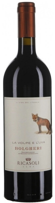 Вино Красное Сухое Barone Ricasoli La Volpe e L'Uva Bolgheri 2022 0,75 л фото